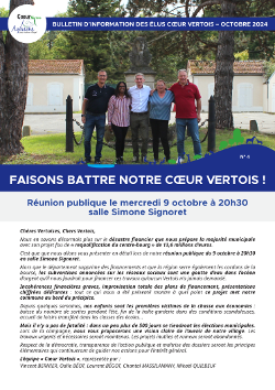 Cœur Vertois - Tract 4 - 2024